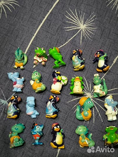 Фигурки из киндер сюрприза 90