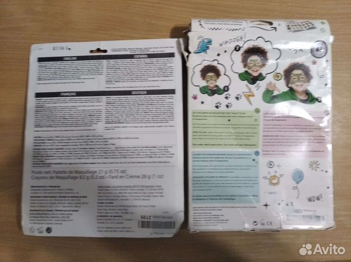 2 набора аква грим для макияжа Snazaroo+Rubies США