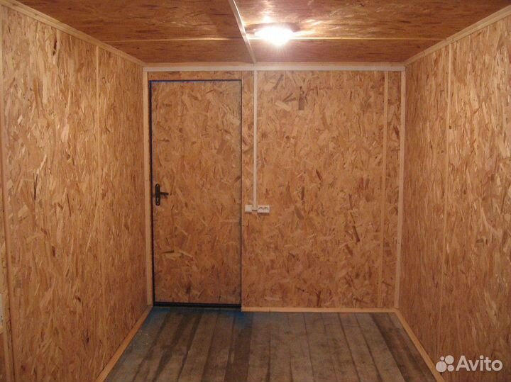 Хозблок (сарай) для дачи из имитации бруса