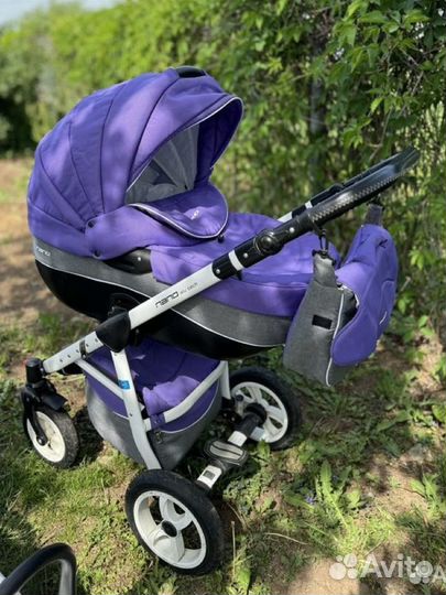 Коляска 3 в 1 Riko nano alu tech