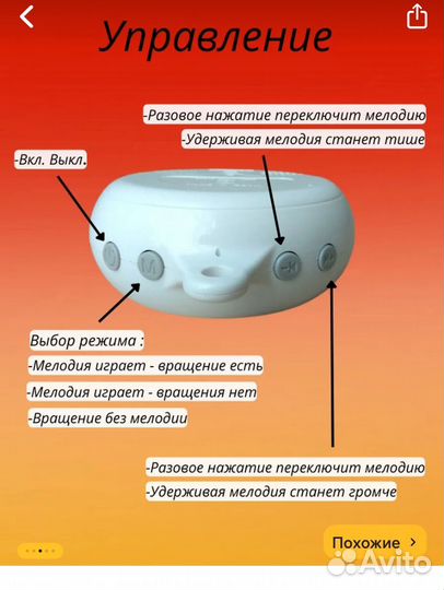 Музыкальный блок для мобиля