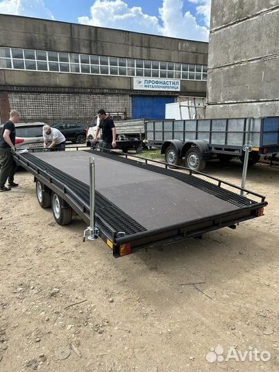 Прицеп лафет для перевозки техники