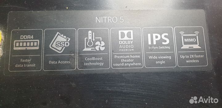 Ноутбук Acer nitro 5