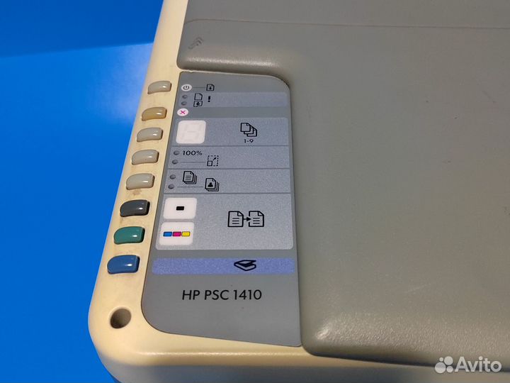 Принтер цветной мфу hp psc 1410 заправлен