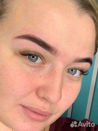 Коррекция и окрашивание бровей, ламинирование бров