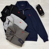 Свитшот полузамок polo ralph lauren