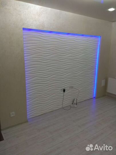 Отделочные работы внутри помещений