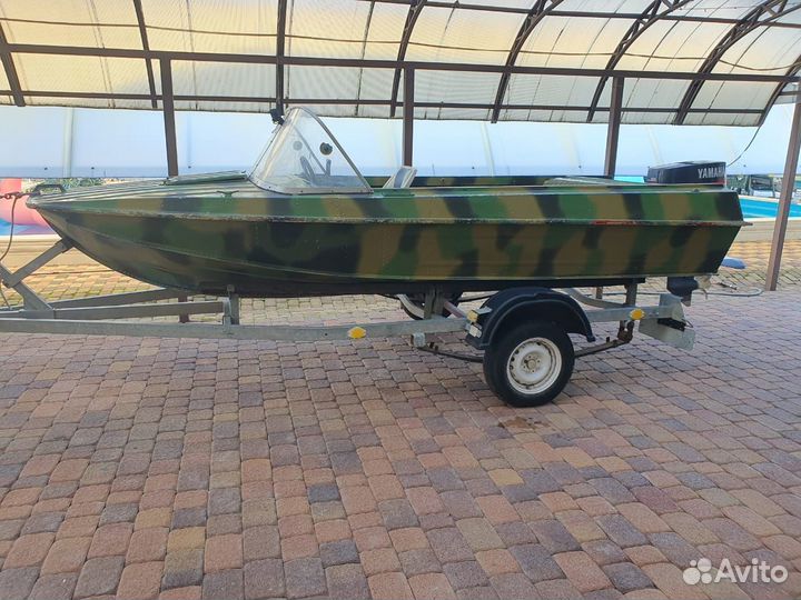 Лодка Казанка 5м4 с мотором Yamaha 55