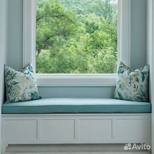 Матрасы подушки на подоконник на паллет