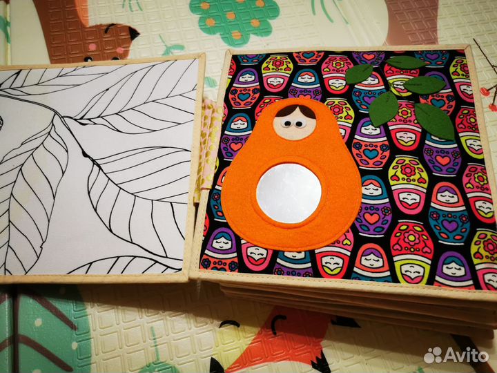 Тактильная книга BabyBookLavka