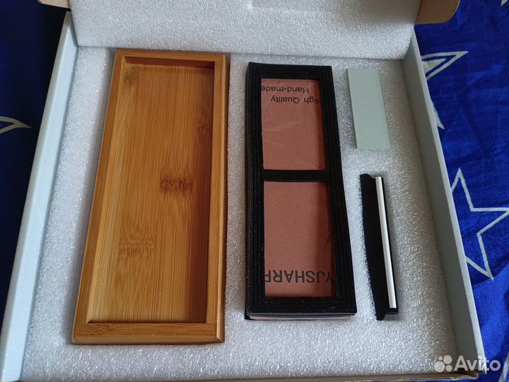 Точильный водный двухсторонний камень 1000/6000