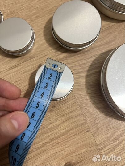 Металлические баночки(цена за все )