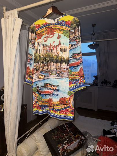 Шелковое платье Dolce & Gabbana оригинал