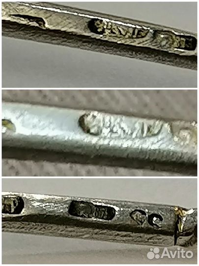 Ложка черепашка. Серебро 84 проба