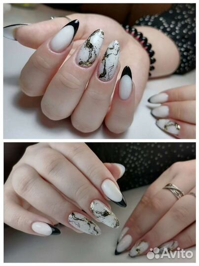 Наращивание,маникюр +покрытие гель-лак