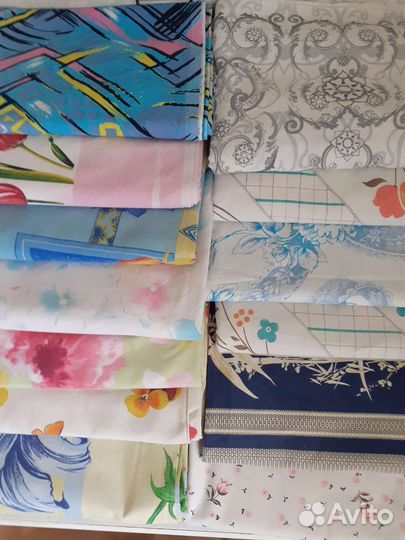 Постельное белье новое и бу,льняные полотенчики