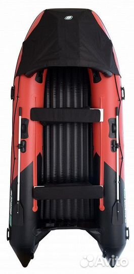 Надувная лодка gladiator e420pro Красная