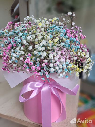 Гипсофила букет цветы