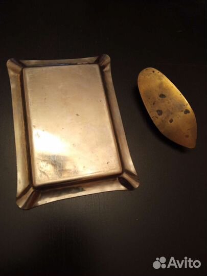 Пепельница бронза