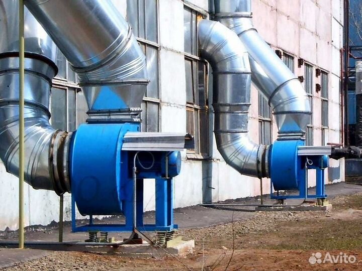 Вентиляция на предприятиях / в кафе / ресторанах