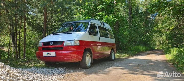 Volkswagen Transporter 2.4 МТ, 1991, 236 000 км
