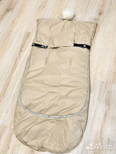 Зимний конверт в коляску Malek Baby