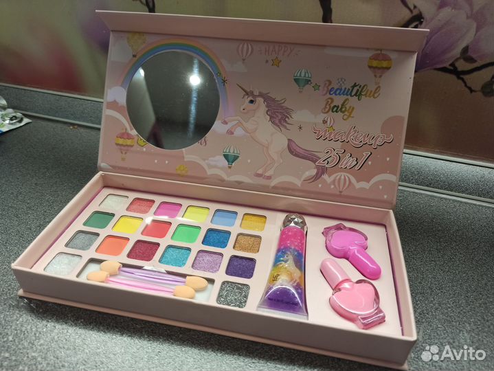 Набор детской декоративной косметики для девочки