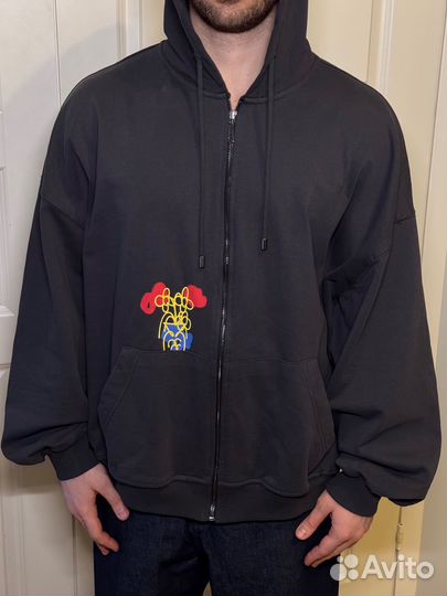 Худи befree co create city lovers размер L серый