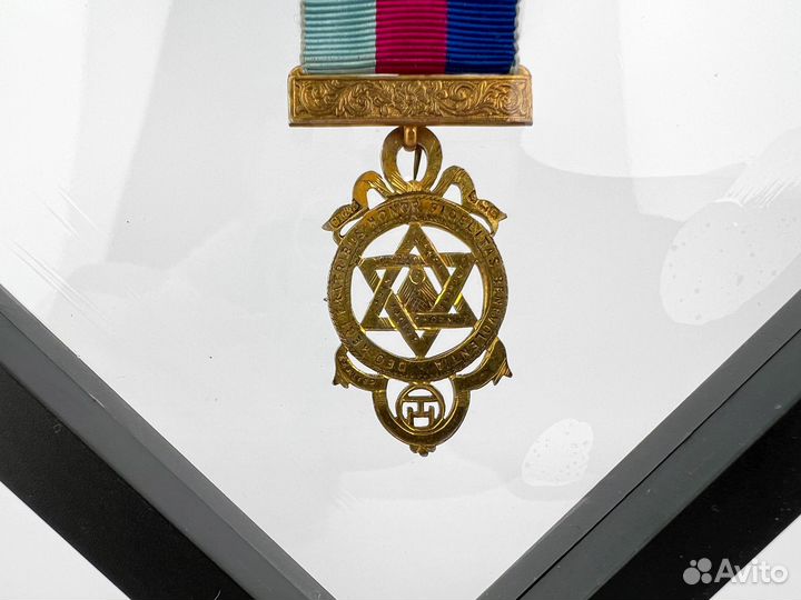 Масонский знак, Англия, серебро, 1927 год