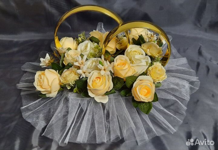 Свадебные украшения на машину продам