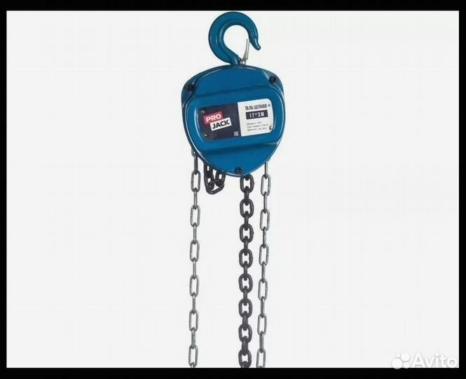 Таль лебедка ручная цепная, модель HSC, 3Т*6М