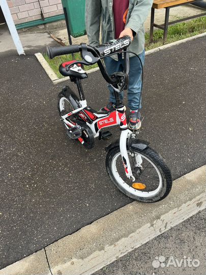 Велосипед детский Stels Jet 14 с доп. колесиками