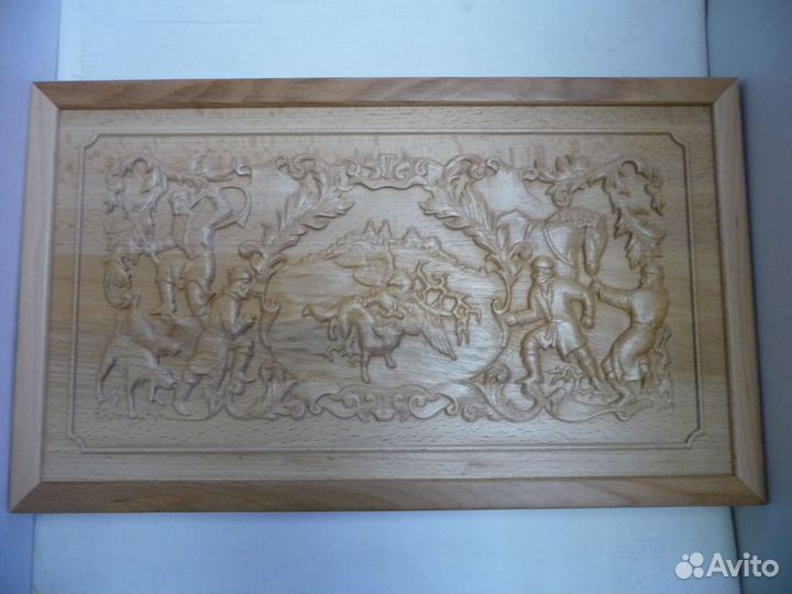 Нарды резные из бука