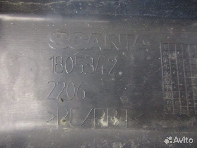 Накладка (кузов наружные) Scania P, G, R series