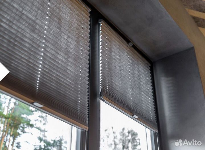 Рулонные шторы плиссе в складку