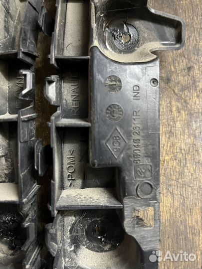 Рено каптюр крепления заднего бампера