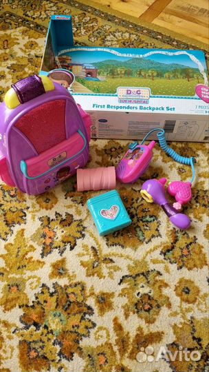 Игровой набор доктор Плюшева