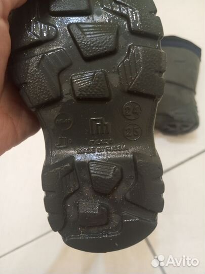 Сапоги детские nordman 24-25