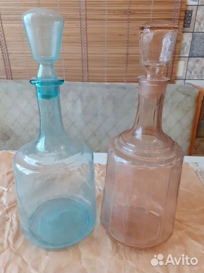 Штофы и графины СССР