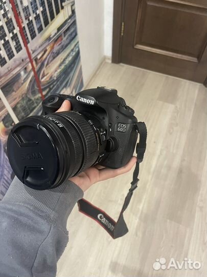 Фотоаппарат Canon EOS 60D Body, черный