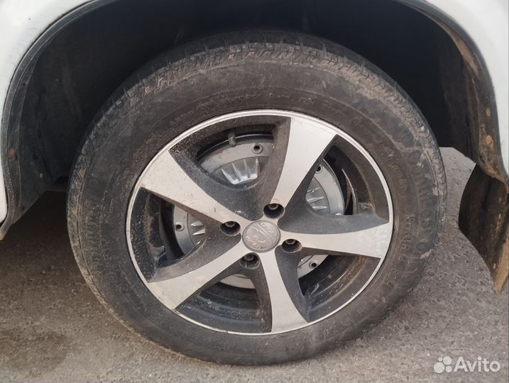 Литые диски r14 с летний резиной