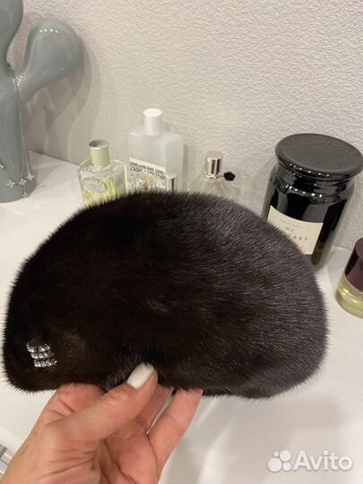 Норковый берет