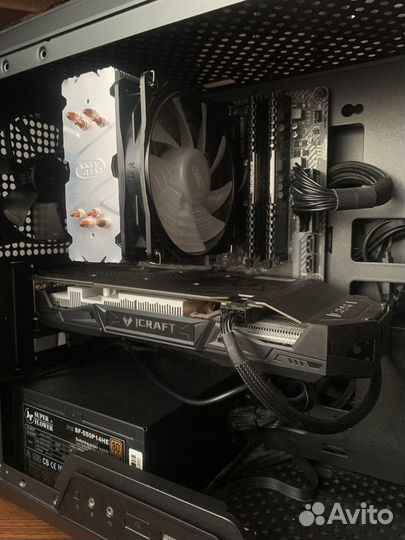 Игровой компьютер GTX 1660 super / 16 RAM с экрано