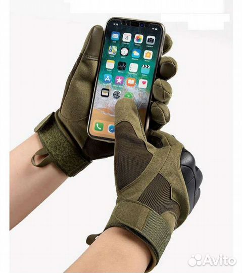 Перчатки тактические XL (разная расцветка)