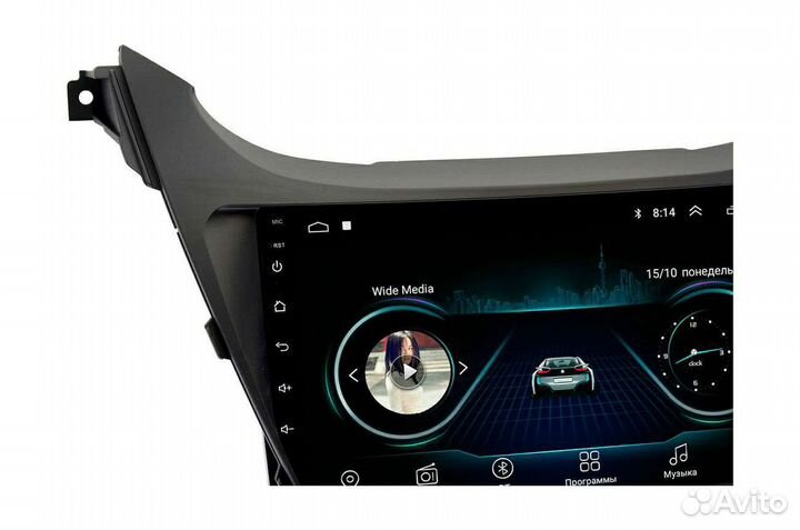 Штатная магнитола Hyundai Elantra, Avante 2013-16