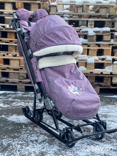 Санки-коляска «Ника детям» 7-8