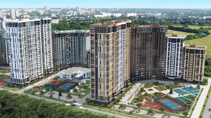 1-к. квартира, 42,5 м², 8/25 эт.