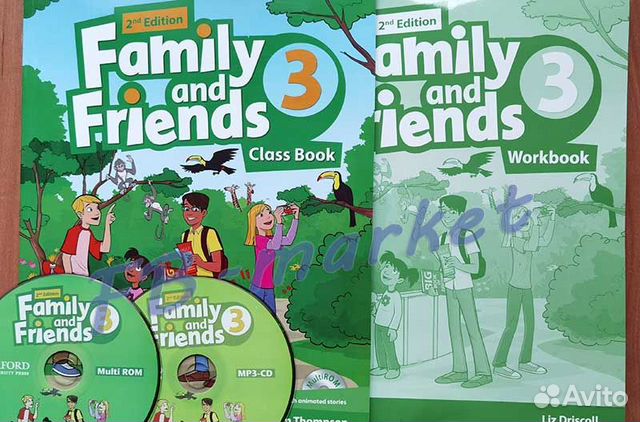 Family and Friends 3 2ed (новый комплект)