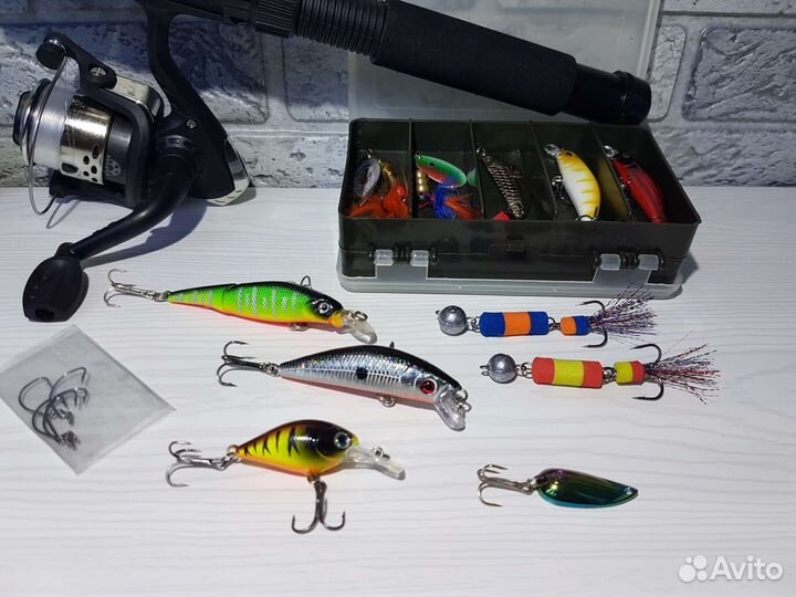 Спиннинг с катушкой