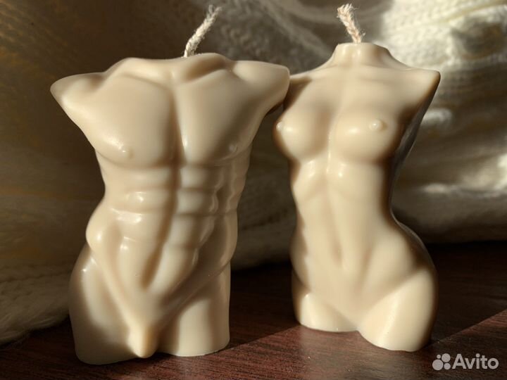 Свеча интерьерная из соевого воска